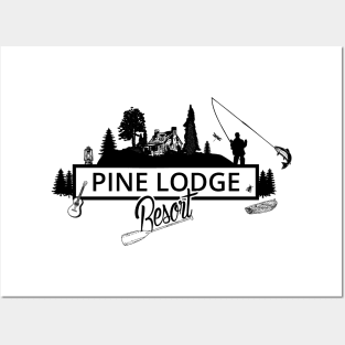 Pine Lodge Resort Posters and Art